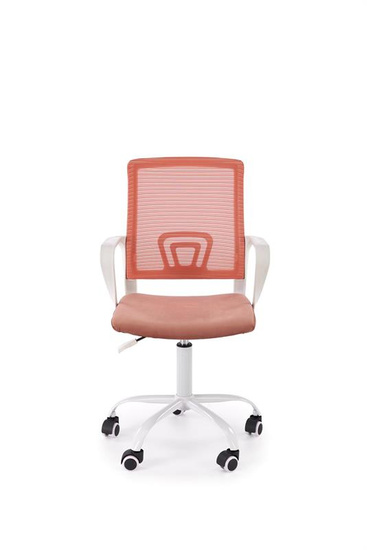 Nowoczesny fotel młodzieżowy FRODO w kolorze jasnoróżowym