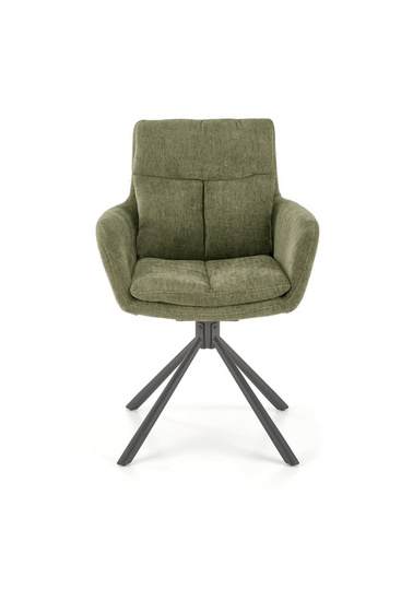 Stylowe krzesło K495 oliwkowe