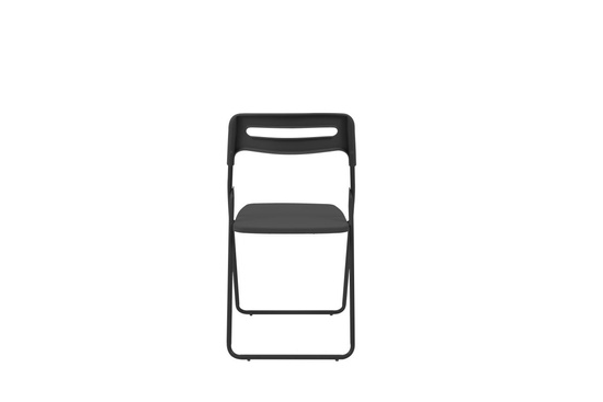 Składane krzesło FOCUS w czarnym kolorze