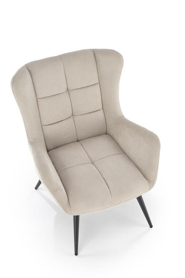 Fotel wypoczynkowy BYRON w kolorze beżowym 