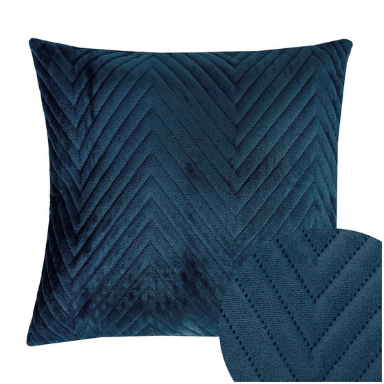 Poszewka 45 x 45 Jodełka Welurowa Caden 08