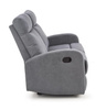 Sofa dwuosobowa z funkcją rozkładania OSLO 2S ciemny szary