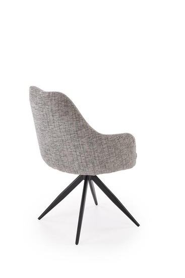 Krzesło z funkcją obracania K564 w popielatym kolorze