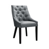 Eleganckie krzesło VIERA Chesterfield w stylu glamour