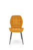 Krzesło K548 w kolorze musztardowym 