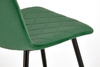 Krzesło K525 w kolorze ciemnej zieleni 