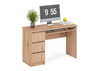 Biurko CINO w odcieniu dąb artisan z szufladami