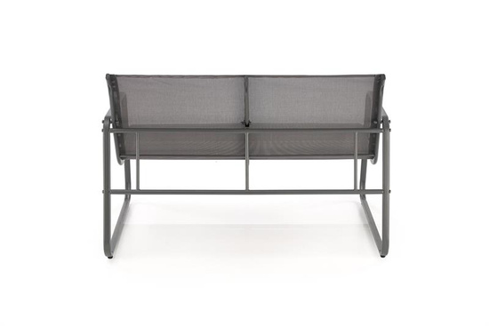 Zestaw ogrodowy CONOR w kolorze ciemny popiel / jasny popiel