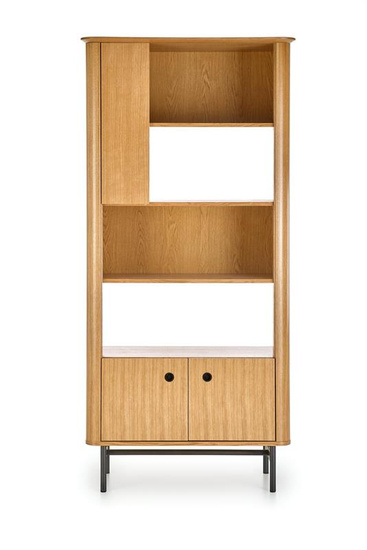Regał SMART REG-1 dąb naturalny/czarny