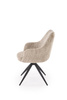 Krzesło z funkcją obracania K564 w beżowym kolorze