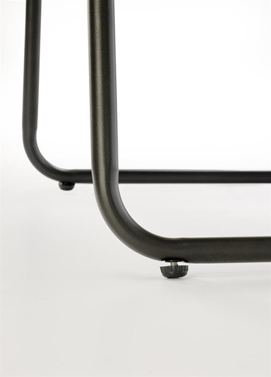 Nowoczesny zestaw ogrodowy HUDSON w kolorze popielaty/brązowy