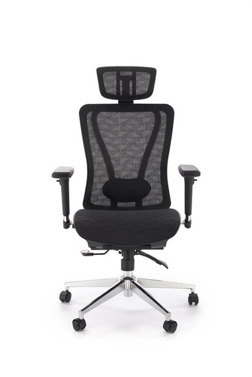 Fotel gabinetowy VIXEN w kolorze czarnym