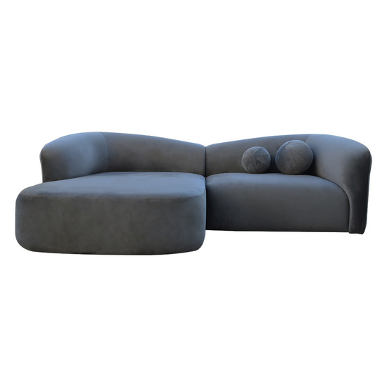 Nowoczesny narożnik FALCONE o zaokrąglonym kształcie