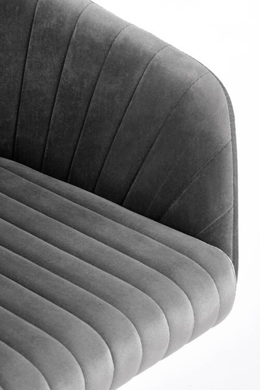 Stylowy fotel młodzieżowy w kolorze popielatym FRESCO