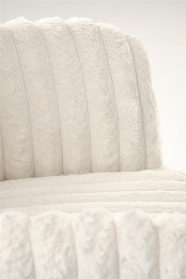 Krzesło z obrotowym siedziskiem K572 w kremowym kolorze