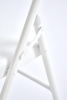 Krzesło składane K565 w kolorze białym 