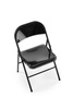 Krzesło składane K565 w kolorze czarnym 
