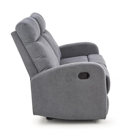 Sofa dwuosobowa z funkcją rozkładania OSLO 2S ciemny szary