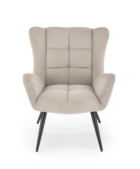 Fotel wypoczynkowy BYRON w kolorze beżowym 