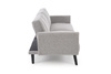Rozkładana sofa LARIX w popielatym kolorze