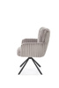 Krzesło z obrotowym siedziskiem K572 w popielatym kolorze