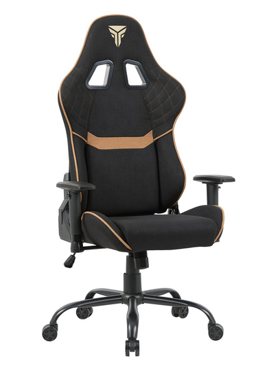 Fotel obrotowy gamingowy IMPERIO w kolorze czarnym
