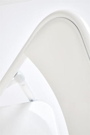 Krzesło składane K565 w kolorze białym 