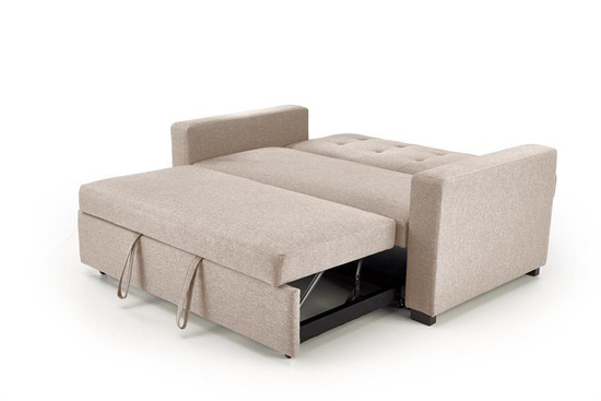 Sofa rozkładana PAULINIO beżowa tkanina