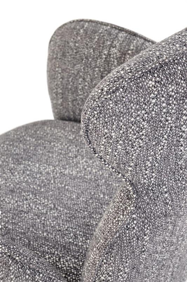 Krzesło z obrotowym siedziskiem K571 w popielatym kolorze