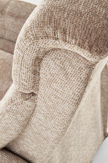 Stylowy fotel wypoczynkowy JORDAN w kolorze beżowym