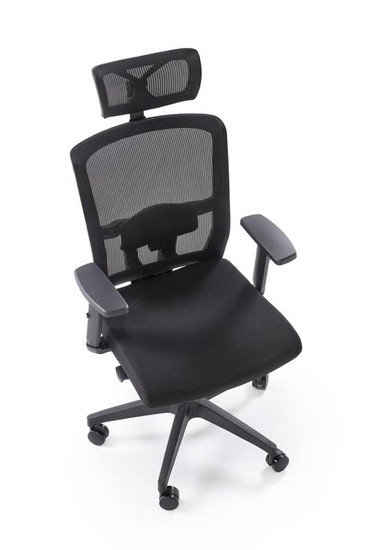 Ergonomiczny fotel gabinetowy MASON w kolorze czarnym