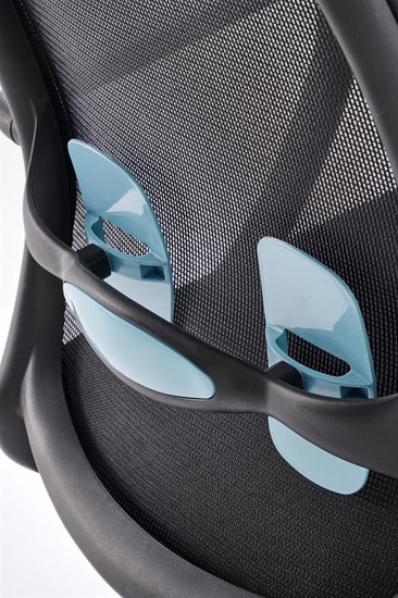 Fotel gabinetowy ORCANO w czarnym kolorze