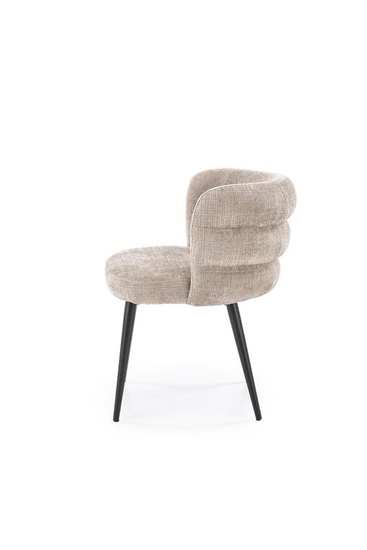 Krzesło kubełkowe K575 w beżowym kolorze 