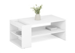 Nowoczesny stolik kawowy MURCIA w kolorze biały