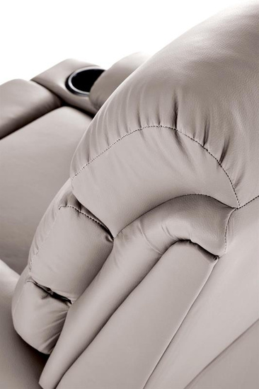 Rozkładany fotel wypoczynkowy PERUS w beżowym kolorze