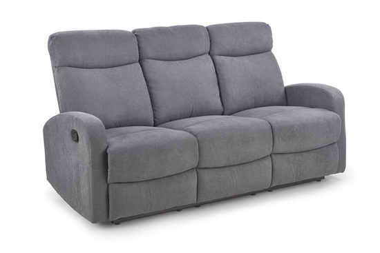 Sofa trzyosobowa z funkcją rozkładania OSLO 3S ciemny szary