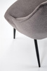Krzesło K543 w kolorze popielatym