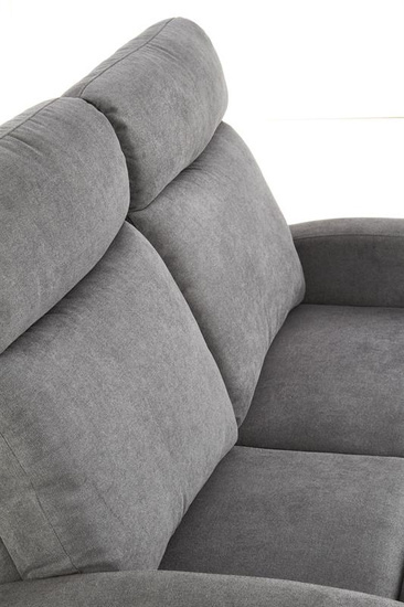 Sofa dwuosobowa z funkcją rozkładania OSLO 2S ciemny szary