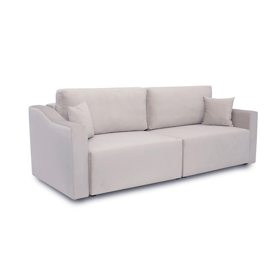 Nowoczesna sofa BETINA z funkcją spania i pojemnikiem na pościel