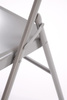 Krzesło składane K565 w kolorze popielatym 