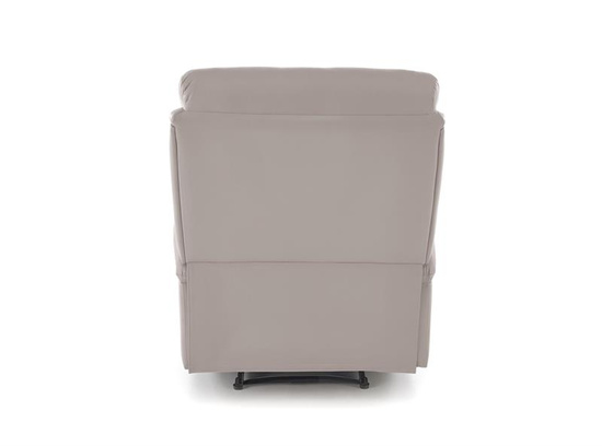 Rozkładany fotel wypoczynkowy PERUS w beżowym kolorze