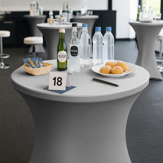 Pokrowiec 80 x 110 Na Stół Cateringowy Felix Szary