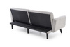 Rozkładana sofa LARIX w popielatym kolorze