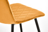 Krzesło K525 w kolorze musztardowym 