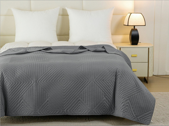 Narzuta 220 x 240 Tłoczona Mikrofibra Zeynep 01