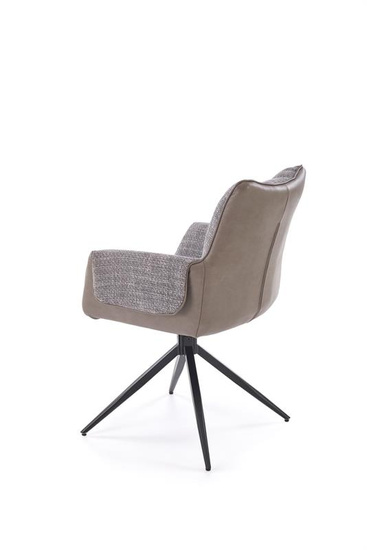 Krzesło z funkcją obrotu K579 w popielatym kolorze