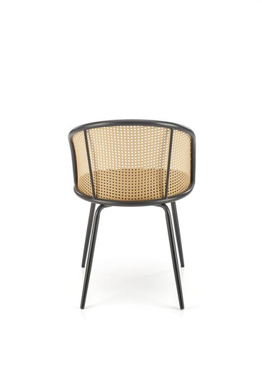 Krzesło K508 w kolorze popielatym velvet