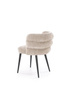 Krzesło kubełkowe K575 w beżowym kolorze 