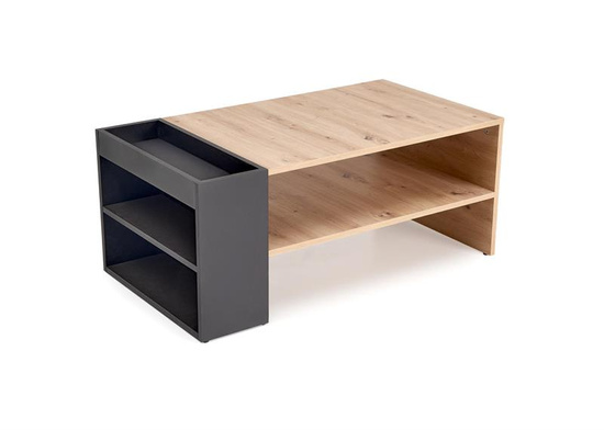 Nowoczesny stolik kawowy MURCIA w kolorze dąb artisan / czarny