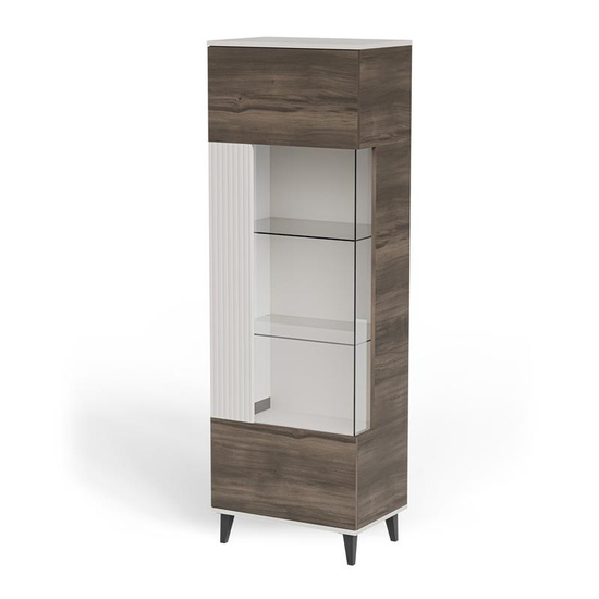 Witryna RANDOM 2 W-1 w kolorach kaszmir, orzech i czarny